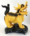 Chinese Feng Shui Qilin Statue Figurines 6  Good Luck Prosperity Mythical Beast