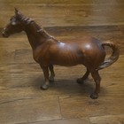 Vintage Hubley Cast Iron Horse Figure Farm Animal Toy Door Stop Mare Equestrian