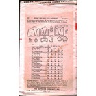 Vintage Butterick 9590 Infant And Baby Doll Wardrobe Sewing Pattern 13 5 Inch