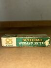 Vintage Speedball Wooden Handled Linoleum Cutters Green   Yellow Product  4131