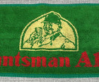 Vintage Huntsman Ales Beer Bar Towel Rare Great Condition