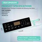 Membrane Switch Touchpad For Samsung Range Oven Nx58f5300ss aa Nx58f5500ss aa