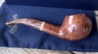 Savinelli Dolomiti Smooth Bent Rhodesian  673 Ks  6mm Filter Pipe - New