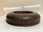 Vintage Wooden Hat Mold  Millinery Brim Block flange Size 7  2 3 8    Excellent  a