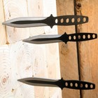 12pc Tactical Throwing Knife Fixed Blade Kunai Outdoor Martial Arts Knives Set