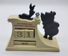 Disney Winnie The Pooh Silhouette Figurine Perpetual Desktop Calendar
