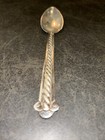 Hector Aguilar Spoon Twisted Handle 940 Silver Ha Taxco Mexico