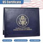 Us Citizenship Certificate Holder - Us Citizenship Gifts - Pu Naturalization New