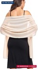 Womens Chiffon Shawl Wrap Evening Dress Wedding Bridal Accessory