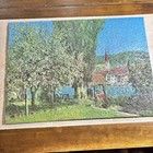 Rare 3d Mb Raised Surface Contour Puzzle Blossoms By The Riverside 1968 Usa 5644