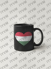 Hungary Flag Heart Sticker Decal