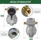 Rv Propane Regulator 2 Tank Hoses 2-stage Auto Changeover Lp Gas    