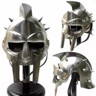 X-mas Medieval Gladiator Helmet Greek Roman Knight Maximus Costume Armor