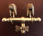 Afghan Hound Bronze Duet Door Knocker