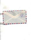 Iraq Republic 1958 Airmail  To England Sc 205 210-iraqi Censor