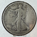 1936   1936-s Walking Liberty Half Dollars Lot 2 Coins Circulated 90  Silver