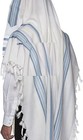 Wool Tallit 70 Inches Jeans Color Handmade Kosher Yomtov Shalom Israel