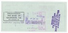 Ray Manzarek Signed 1986 Autograph Personal Check The Doors Keyboardist  a 