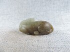 Ancient Chinese Hetian Jade Manual Sculpture Hand-carved Mythical Creatur