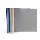 Ez Craft Usa Permanent Adhesive Backed Vinyl Sheets 40 Sheets Assorted Colors