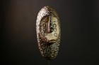 African Vintage Lega Mask Wood Art Antique Tribal Decorative Wall Hanging-g3935