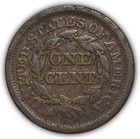 1851 Braided Hair Large Cent Very Fine Vf Coin  Corrosion  24934