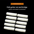 10x Guitar Nut Slotted 43mm For Gibson Les Paul Epiphone Or Similar