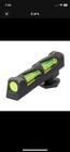 Hiviz Litewave Red Green White Fiber Optic Litepipe Glock Front Pistol Gun Sight