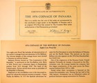 1976 Panama Silver 9 Coin Proof Set - 5 8 Oz  Silver