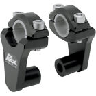 Rox Black Elite 2  Pivoting Risers For 7 8    1 1 8  Handlebars Flexx Bars Atv