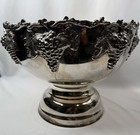 Vintage Punch Bowl Silver Plated Victorian Champagne Bucket Wine Cooler Mcm