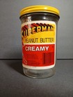 1981 Superman Creamy Peanut Butter Vintage Label Dc Comics Jar  W  Lid