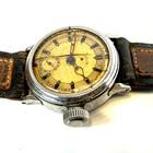 Rare Vintage 1930s Elgin Military Stainless Mechanical Watch For Parts   Repair