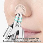 Stainless Steel Manual Nose Hair Trimmer Washable Portable Grooming Tool   