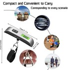 Hanging Weight Luggage Scale 110lb 50kg Portable Travel Lcd Digital