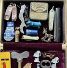 Mixed Vintage Junk Drawer Altered Art Lot Metal Whistle Pocket Knives Etc Read