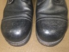 Vintage Usgi Army Uniform Black Leather Cap Toe 1960 Vietnam Combat Boots 12n 