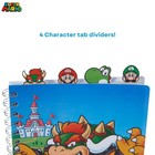 Innovative Designs Super Mario Bros Tab Journal Notebook  Spiral Bound  Blue 