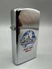Vintage 1978 1970   s Zippo Lighter Taney Whec 37 Us Coast Guard U s c g c  Slim