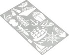 No 20 Metal Journal Stencil  Water Transport  Stainless Steel Stencil 1 Pcs  Tem