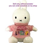 White Miffy Rabbit Doll Plush - Don t Accept Offers