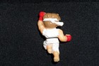 Ryu Street Fighter Ii Keychain Figure Alpha Vintage Retro Capcom Chibi Sd