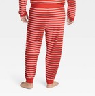 Wondershop Men s 3xl Pajama Pants Red White Striped Matching Family Thermal New