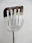 Vintage Ekco Angled Spatula Slotted Usa Pink Handle Retro Mcm