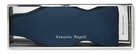 Vesuvio Napoli Self Tie Bow Tie Solid Blue Sapphire Color Mens Bowtie