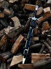 New Handmade Jon Snow Sword Replica From Got Series With Wall Plaque   Shaeth