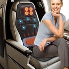 9 Gears Car Truck Massage Pad Massage Chair Pad Heat Seat Cover Cushion 120 50cm