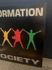 1988 - Information Society - Album Flat Double Sided Promo Display Poster