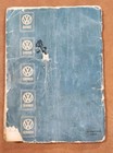 Original August 1958 Volkswagen Vw Transporter Van Bus Instruction Manual T2