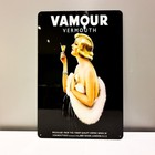 Vamour Vermouth Heavy Metal Sign - 24 x16   60x40 Cm 